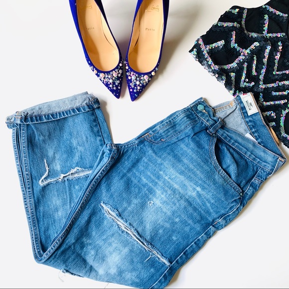 Levi's Denim - VINTAGE LEVIS 505 Regular Distressed Jeans 💙